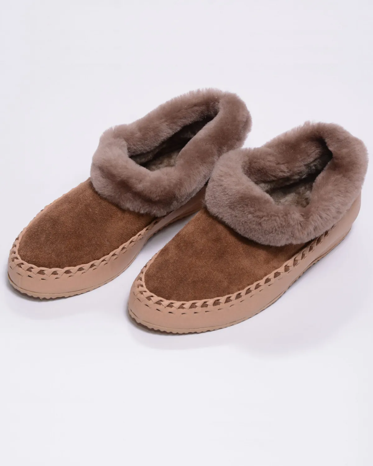 Slippers with heel